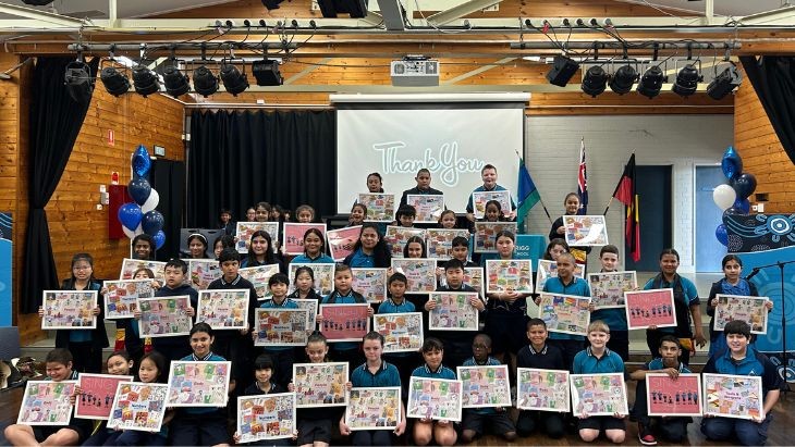 Students at Bonnyrigg Public School have spent a year immersed in a literacy project to revitalise the local Darug language.

The result is 6 books written and illustrated by students covering basic Darug language vocabulary.

Read the full story here 👉 brnw.ch/21wKe40