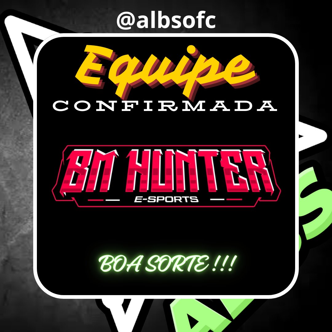 albsofc's tweet photo. Mais 4 equipes garantiram as suas vagas! Já temos 8 equipes confirmadas para o campeonato!

Tá esperando o que para confirmar a sua equipe? Vagas estão se encerrando! Corra para não perder a chance de ganhar 100 reais! https://t.co/qy46ycvfL7