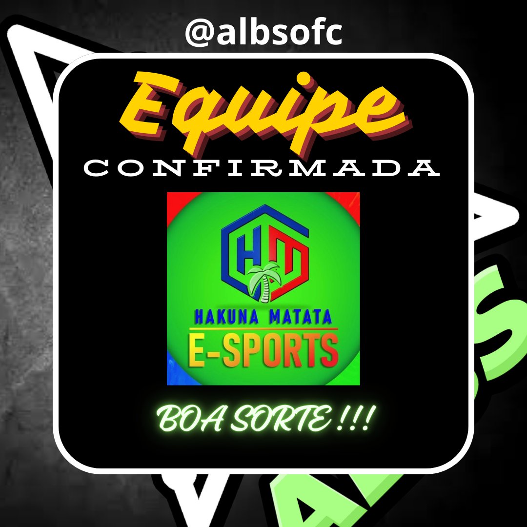 albsofc's tweet photo. Mais 4 equipes garantiram as suas vagas! Já temos 8 equipes confirmadas para o campeonato!

Tá esperando o que para confirmar a sua equipe? Vagas estão se encerrando! Corra para não perder a chance de ganhar 100 reais! https://t.co/qy46ycvfL7
