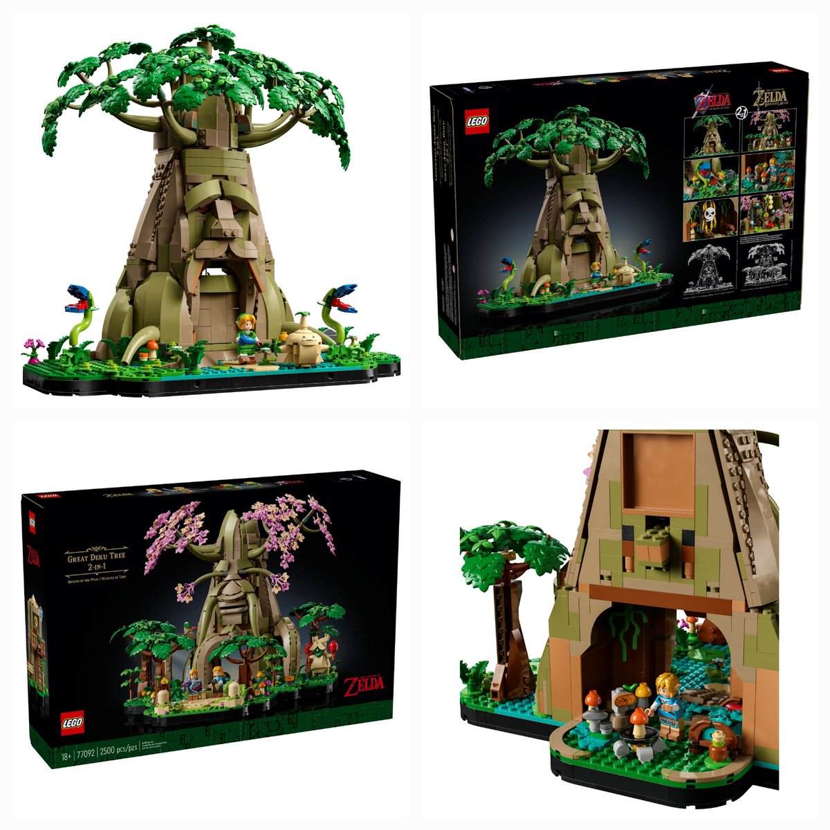 ICYMI 🌳💥ALERT💥🌳 #Statoversians! 👁🌛👁 🫶 LEGO The Legend of Zelda Great Deku Tree 2-in-1 is NOW up for preorder for ONLY ($299.99)! #thelegendofzelda #LEGO #toynews TSO'VIN!! - bit.ly/3UXWuI6 #ad