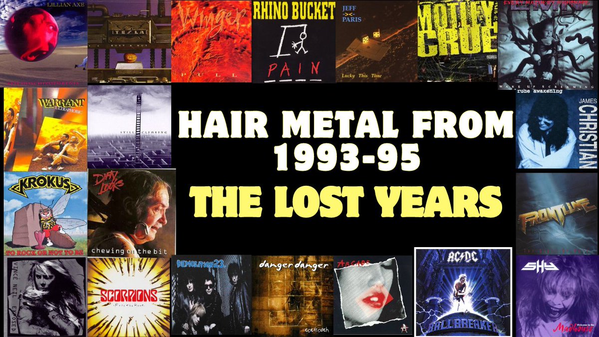 New video out now! Grunge took over the world in the early '90s, however, #hairmetal was still putting out solid albums during what I call 'The Lost Years' from 1993-95. In this one Ryan and I discuss the best albums from those years... check it out!
youtube.com/watch?v=NLW3Xg…