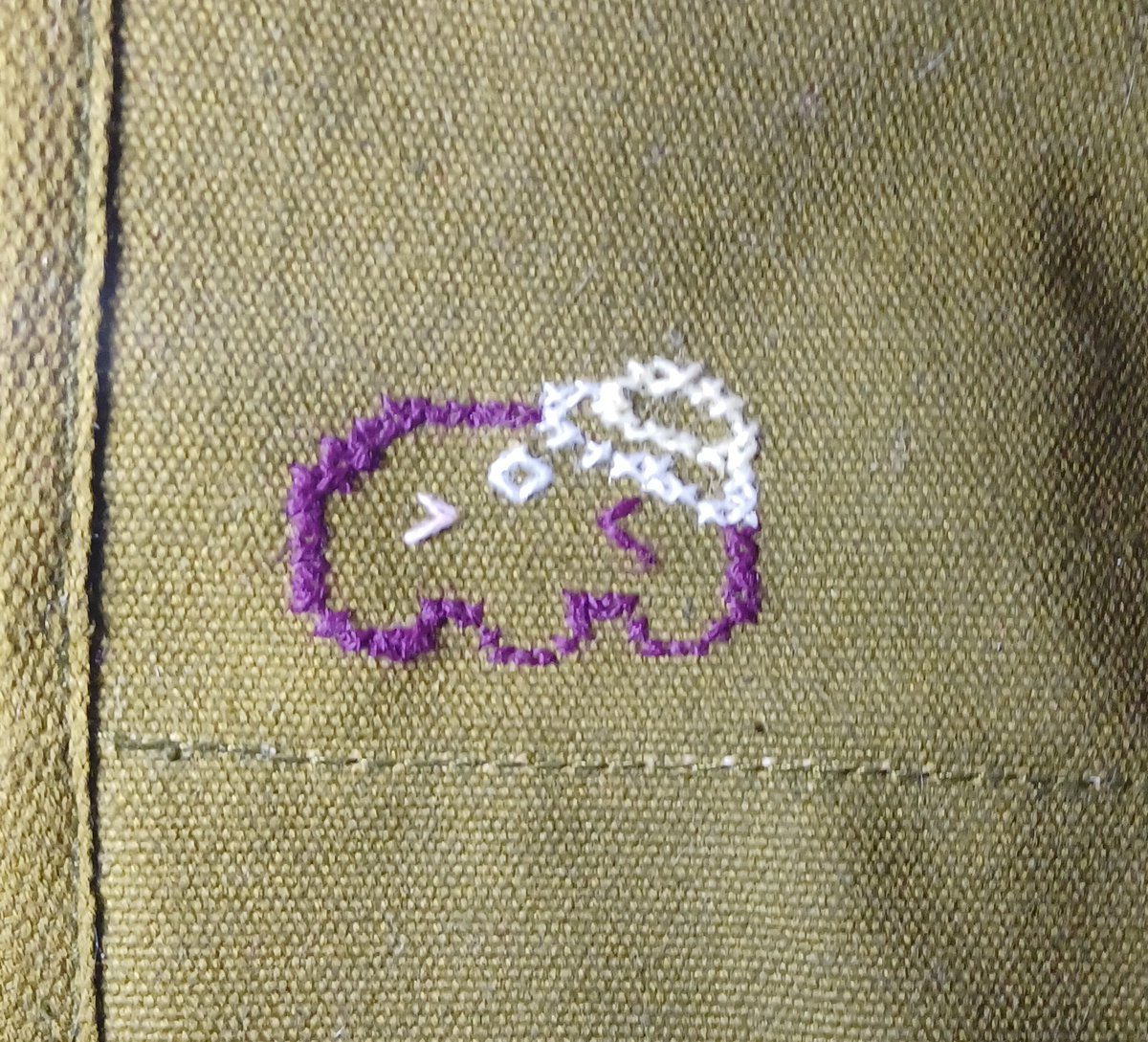 #VioletAtelier some stargazer cross stitch practice lol it turned out cuter then I expected XD so squish XD