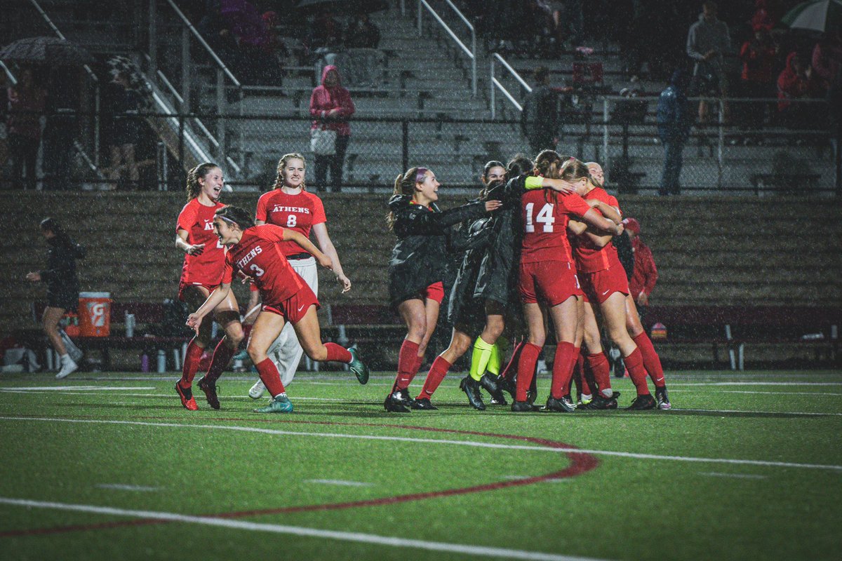 Athens Soccer wins against Berkley in PKs!

District Final against Troy High Thursday @ Seaholm HS

#gohawks