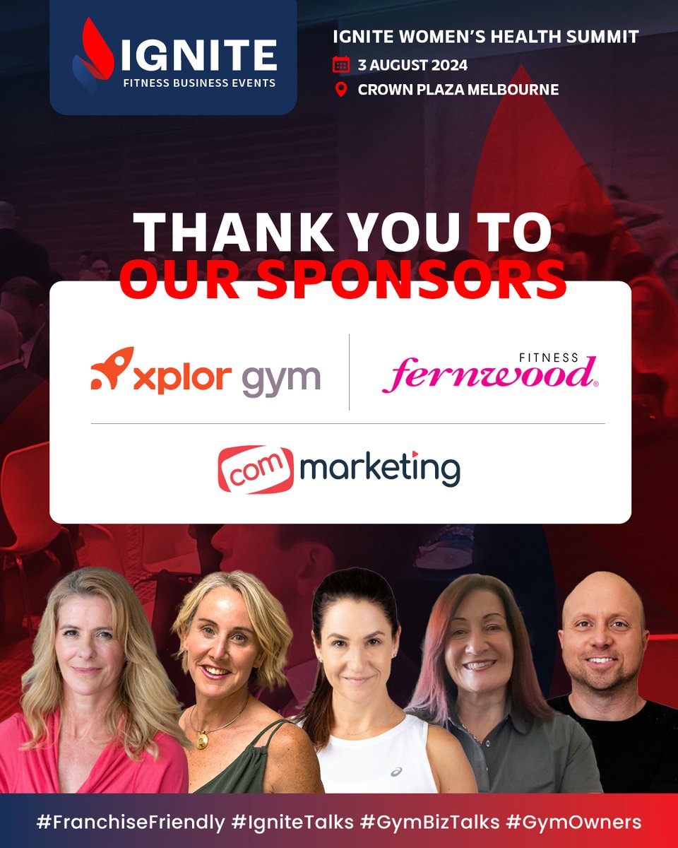 Melbourne Women's Health Summit.

#WomenHealth  #Menopause #Melbourne 
ignitefitness.com.au