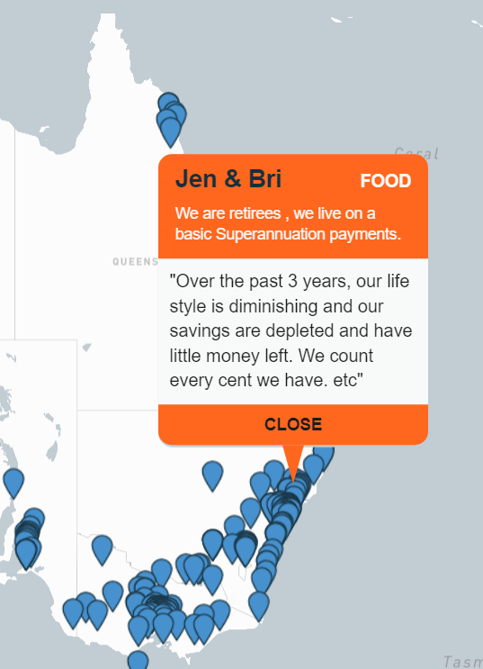 Add your stories of how the #costoflivingcrisis is impacting you to @GetUp's 'Cost of Living Map'

getup.org.au/campaigns/demo…

#RaiseTheRate
#NobodyDeservesPoverty
#RentalCrisis #HousingCrisis #Inflation