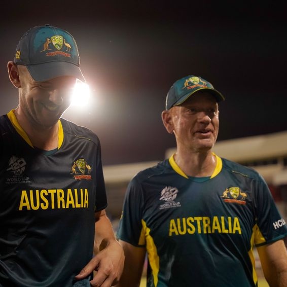 ''Australian Head Coach 'Andrew McDonald and selector' George Bailey on the field as substitutes!!!

Australia full squad not available for pertice match in T20 world cup 🏆 
#T20WorldCup2024 #DavidWarner