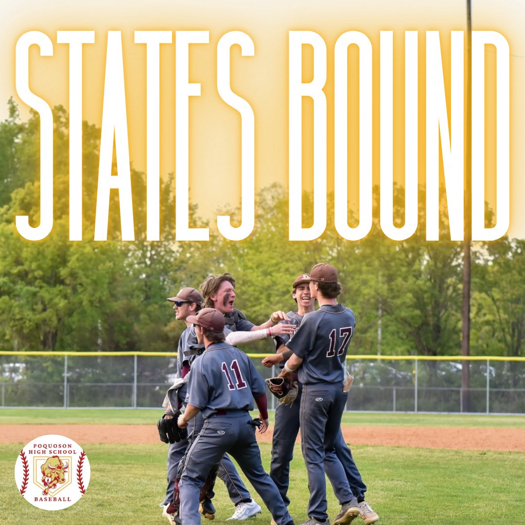 For the 4️⃣th consecutive year, the Poquoson Bull Islanders have clinched a spot in the VHSL Class II State Tournament.

#poquoson #PHS #bullislandersbaseball #playoffs #regionals #statesbound #260 #localboys #clinched #reptheisland