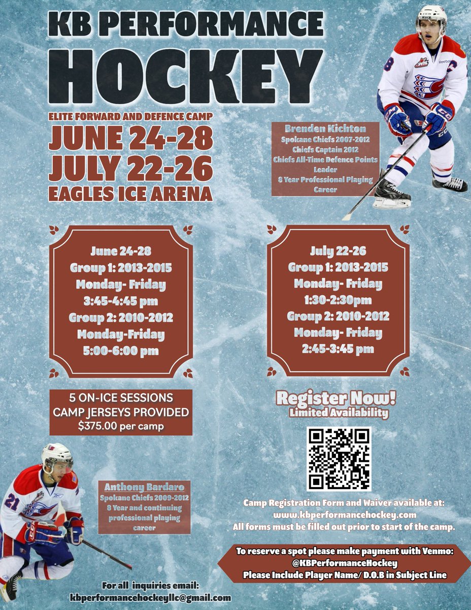 Hello Spokane!

<a href="/Bards21/">Anthony Bardaro</a> and I look forward to developing Spokane’s Youth Hockey players!

Please retweet and share! Thank you!