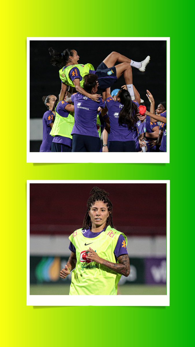 Treino seleção brasileira feminina no Recife/PE