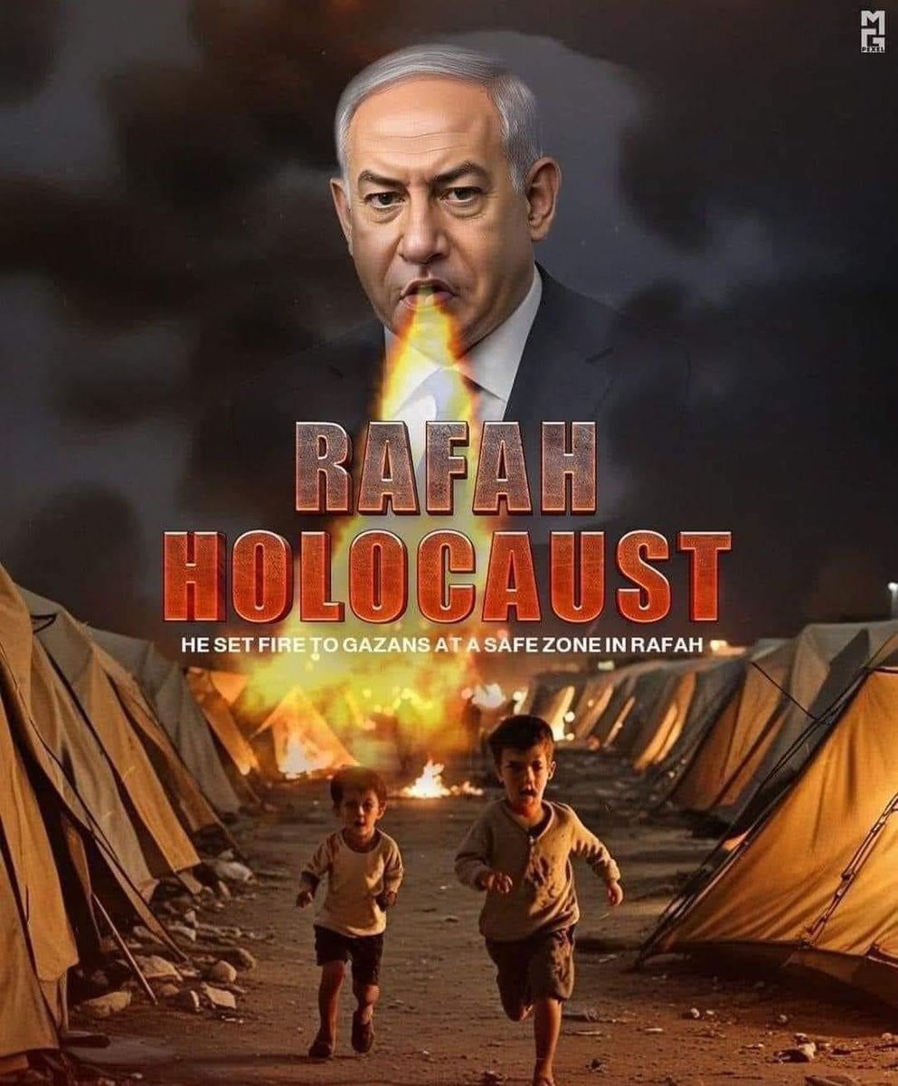 The hypocritical world believes a holocaust it has not seen... The same world did not believe the Holocaust was broadcast live by “RafaH”