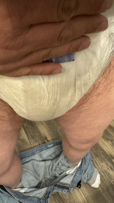 Wet this diaper 4 times! Needless to say it&rsquo;s pretty soggy! #wetdiaper #wettingmyself #wettingdiaper<a href="/tag/omorashi"class="tags"><span>#omorashi</span></a><a href="/tag/wetdiaper"class="tags"><span>#wetdiaper</span></a><a href="/tag/wettingmyself"class="tags"><span>#wettingmyself</span></a><a href="/tag/wettingd"class="tags"><span>#wettingd</span></a>