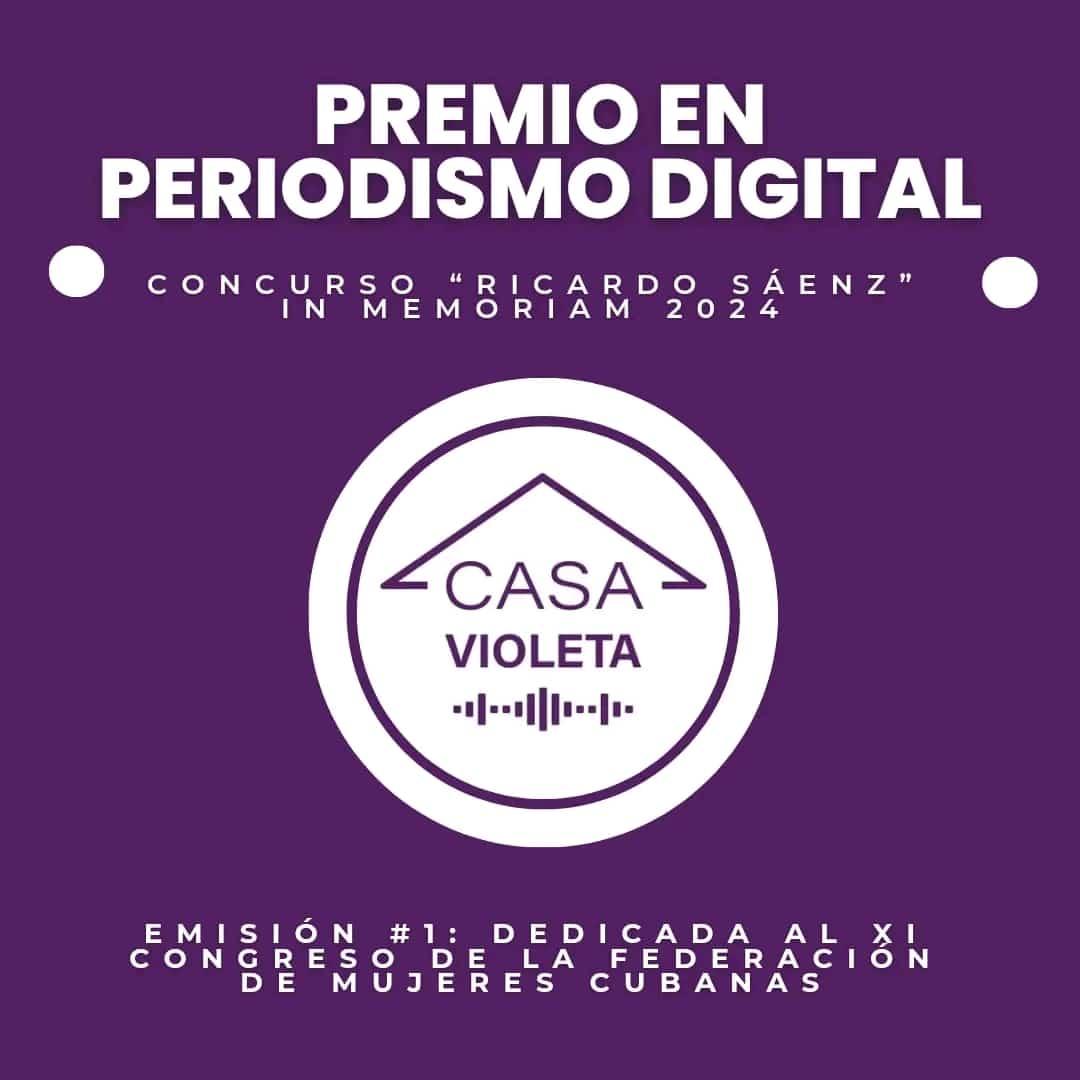 El Jurado del Concurso Periodístico Ramal de la Prensa Escrita Ricardo Sáenz in memorian, acordó otorgar el Premio al primer pódcast elaborado por Radio Violeta, emisora en línea creada por la Editorial de la Mujer, @FMC_Cuba #MujeresEnRevolución