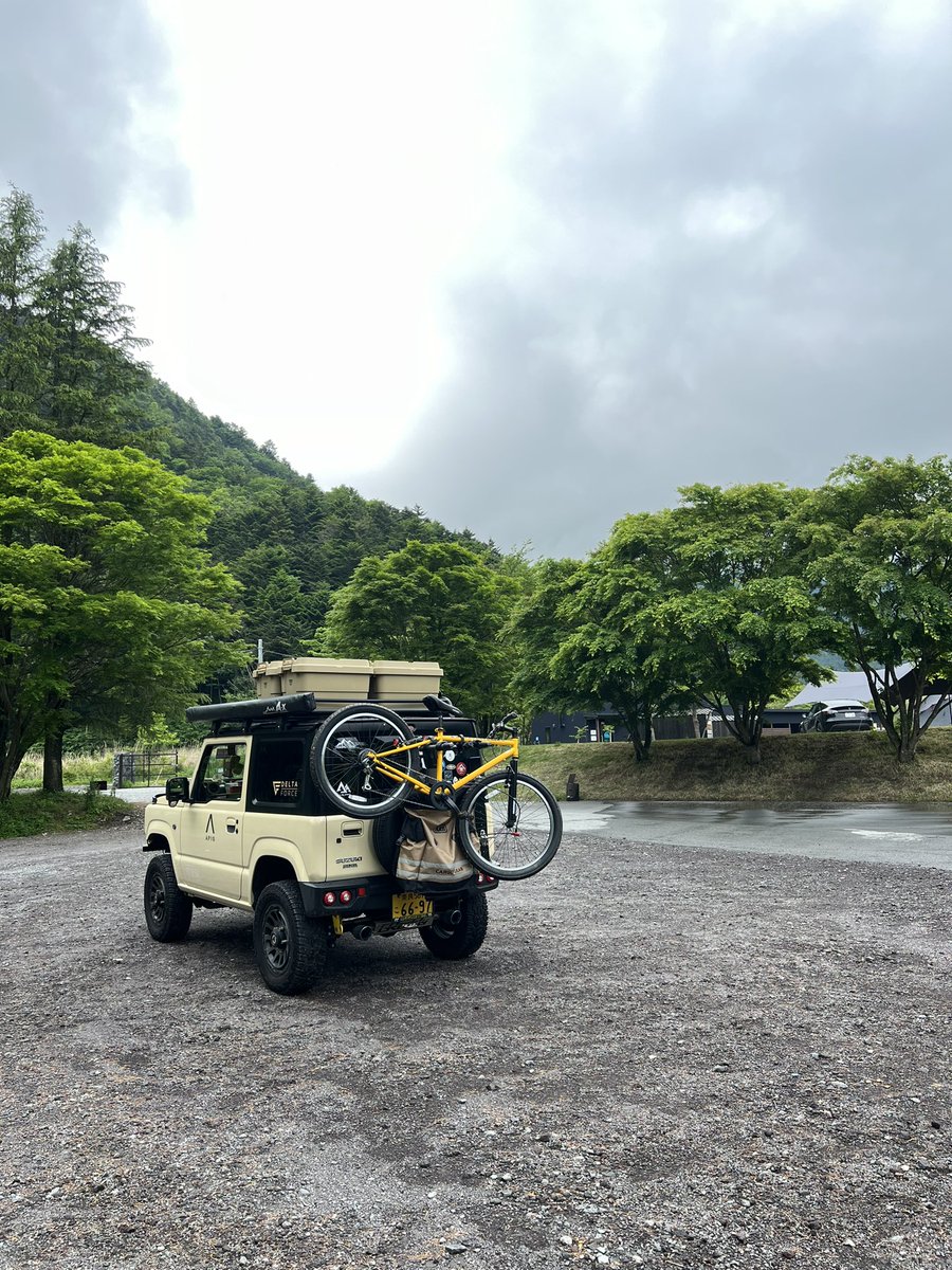 朝霧campbaseそらいろ🏕️
キレイで使いやすいキャンプ場でした！
いつか富士山🗻見える時にリベンジな👋
#キャンプ #ジムニー #富士山