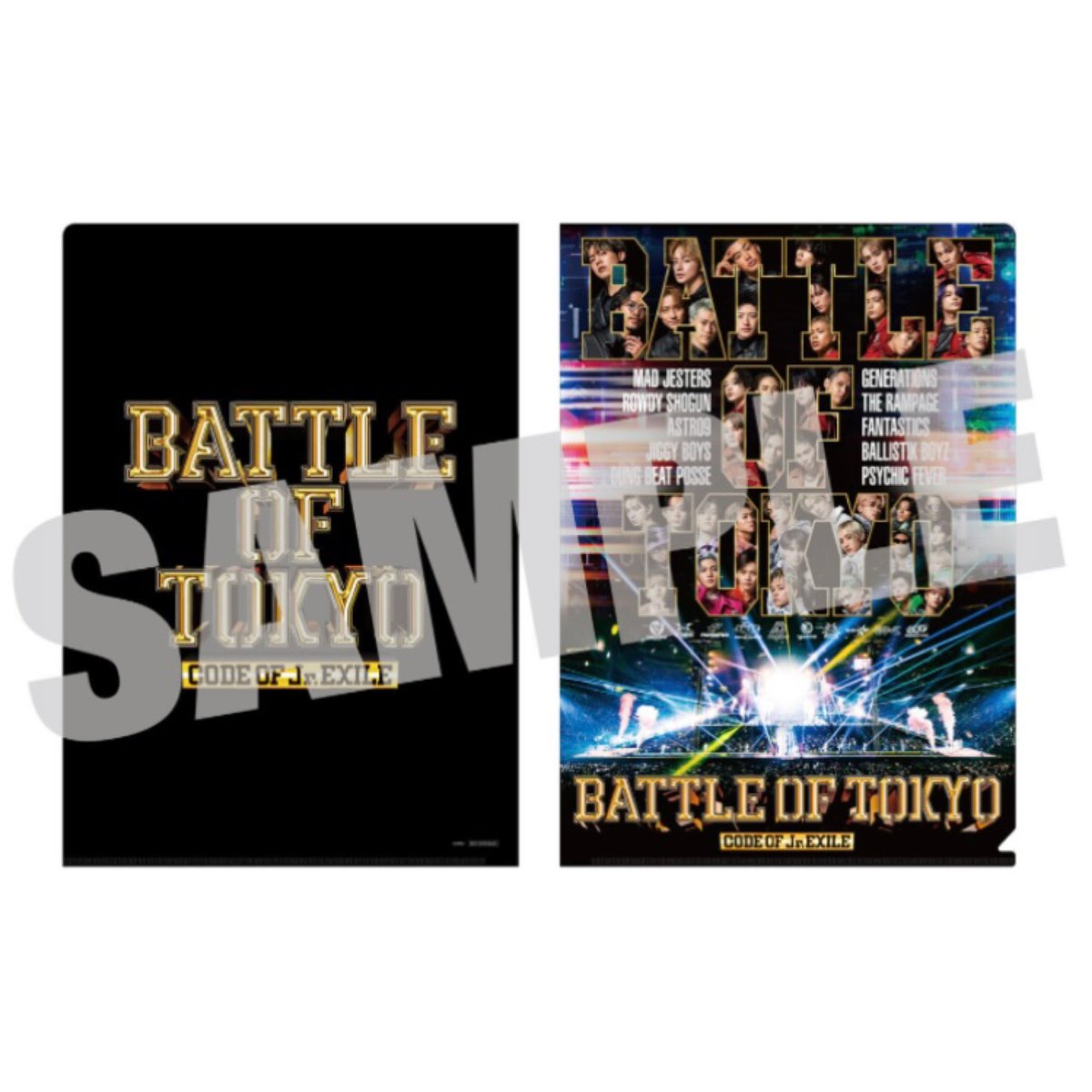 5/29(Wed)Release💿 LIVE DVD / Blu-ray Disc 『BATTLE OF TOKYO -CODE OF Jr.EXILE-』 架空の未来都市'超東京'を舞台に繰り広げられたJr.EXILEメンバー45名の圧巻のライブ パフォーマンスは必見です!! ⚔️特典情報⚔️ オリジナルクリアファイルプレゼント！ #BATTLEOFTOKYO #EXILETRIBESTATION #ETS