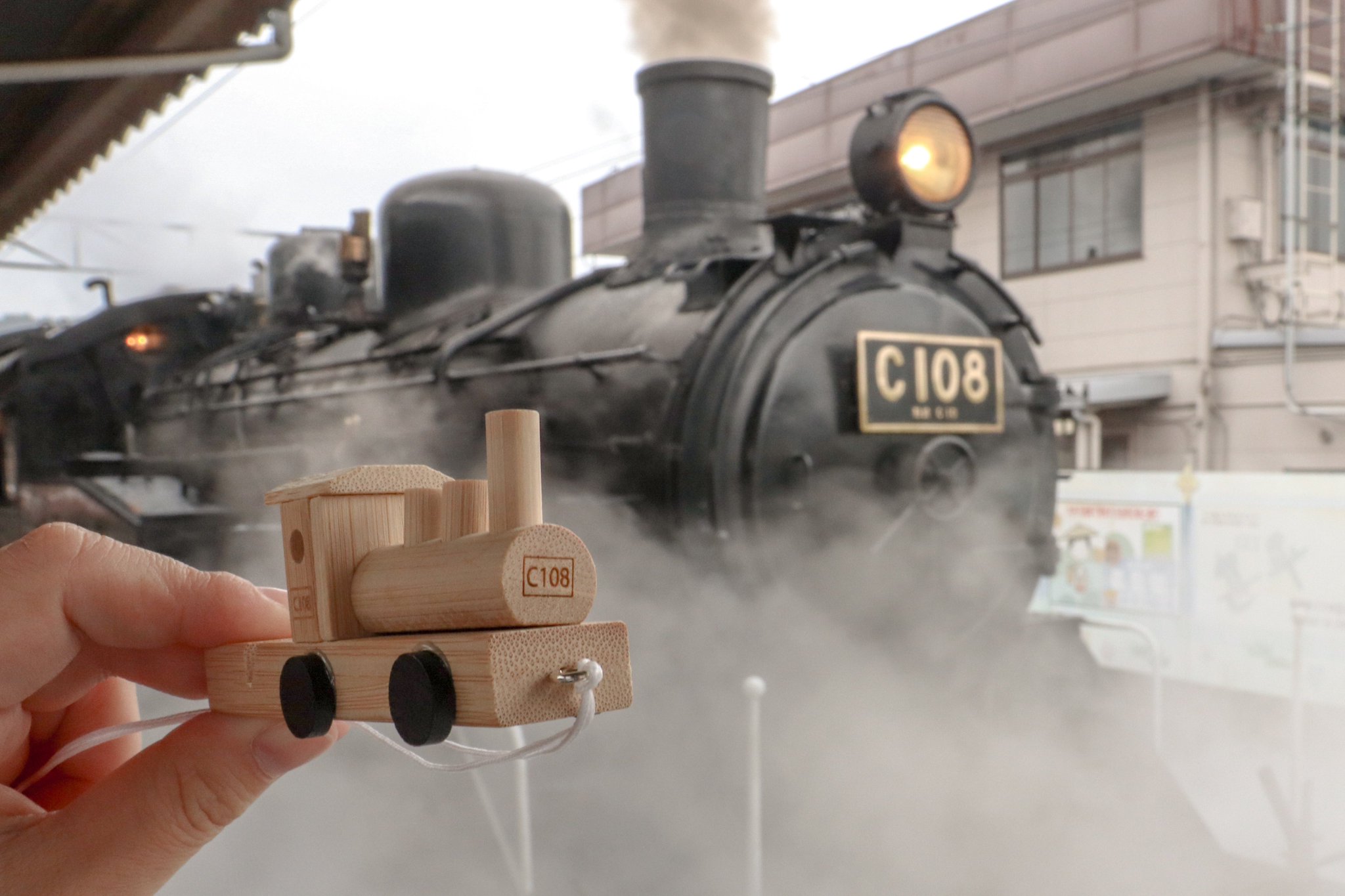 大井川鉄道蒸気機関車プレート　おそらくレプリカ 大井川鉄道蒸気機関車プレート おそらくレプリカ