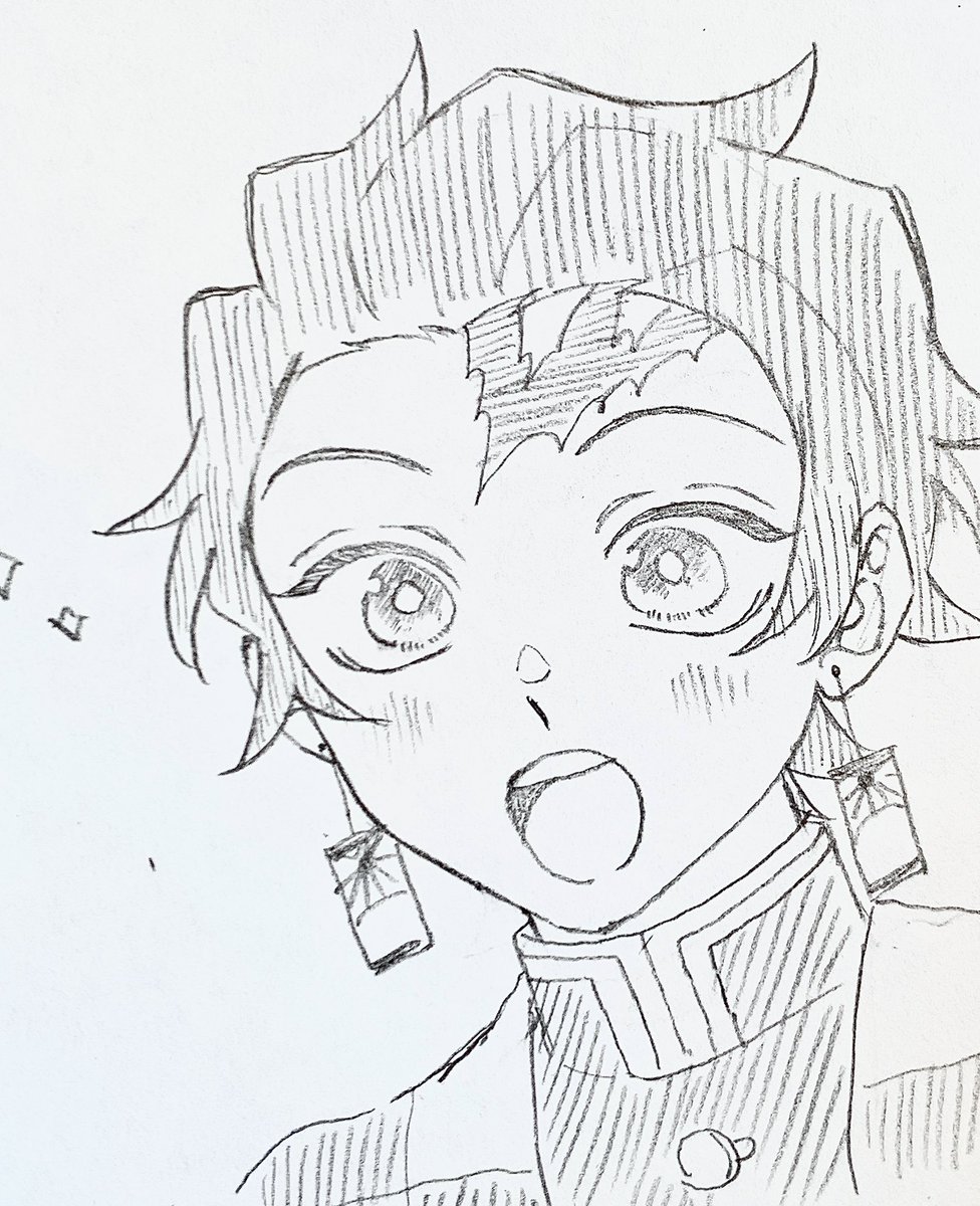 てかきめつ見ながらラクガキしてたけどつい見入っちゃって全然絵なんて描けるわけなかった 