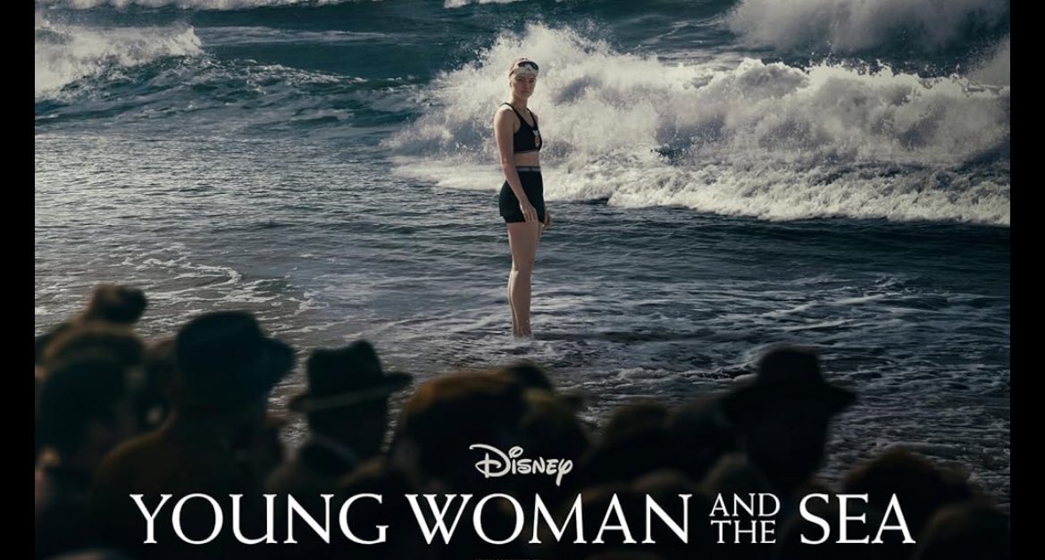 #YoungWomanandtheSea REVIEW: Courageous & inspiring! Daisy Ridley gives an Oscar caliber performance. Stunning imagery, an emotional triumph. Some scenes will make you weep, others will make you wet. This isn’t just another drama, it’s one of the best biopics ever! A fitting end.