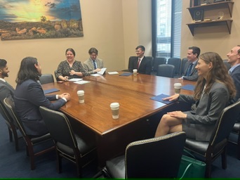 Caroline Sloan (@carolinesloanim) on Twitter photo Thank you to the <a href="/SenatorLankford/">Sen. James Lankford</a> team for talking with our <a href="/dukemedicine/">Duke Department of Medicine</a> <a href="/IMResidencyDuke/">Duke IM Residency</a> #Advocacy track physicians about the impact of #ClimateChange on our patients' health
<a href="/DukeGovRel/">Duke Govt Relations</a> <a href="/EvidenceBasedMD/">Daniella Zipkin, MD</a> Thank you to the <a href="/SenatorLankford/">Sen. James Lankford</a> team for talking with our <a href="/dukemedicine/">Duke Department of Medicine</a> <a href="/IMResidencyDuke/">Duke IM Residency</a> #Advocacy track physicians about the impact of #ClimateChange on our patients' health
<a href="/DukeGovRel/">Duke Govt Relations</a> <a href="/EvidenceBasedMD/">Daniella Zipkin, MD</a>