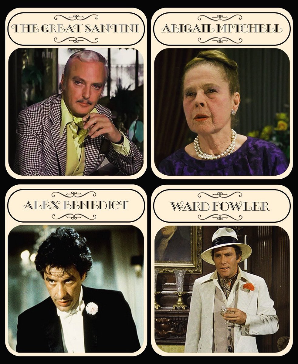 Decided to make vintage-style CLUE cards of Columbo villains. Collect them all!