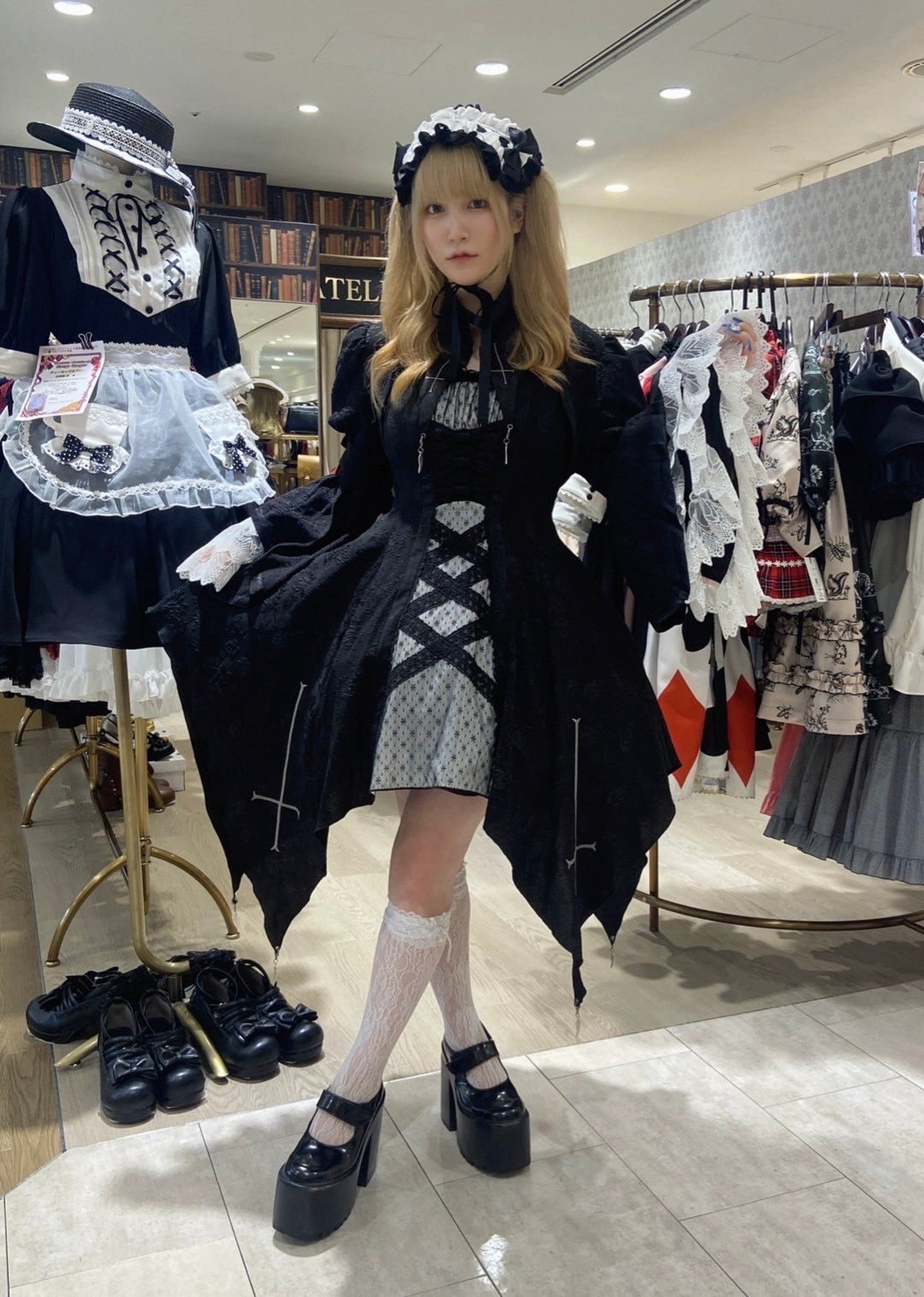 【試着のみ】アトリエピエロ Dress Set 水銀燈 ATELIER-PIERROT on X: 