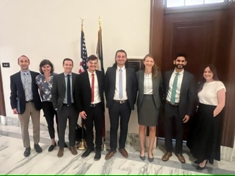 Caroline Sloan (@carolinesloanim) on Twitter photo Thank you to the <a href="/SenJoniErnst/">Joni Ernst</a> team for talking with our <a href="/dukemedicine/">Duke Department of Medicine</a> <a href="/IMResidencyDuke/">Duke IM Residency</a> #Advocacy track physicians about the impact of #ClimateChange on health
<a href="/DukeGovRel/">Duke Govt Relations</a> <a href="/EvidenceBasedMD/">Daniella Zipkin, MD</a> Thank you to the <a href="/SenJoniErnst/">Joni Ernst</a> team for talking with our <a href="/dukemedicine/">Duke Department of Medicine</a> <a href="/IMResidencyDuke/">Duke IM Residency</a> #Advocacy track physicians about the impact of #ClimateChange on health
<a href="/DukeGovRel/">Duke Govt Relations</a> <a href="/EvidenceBasedMD/">Daniella Zipkin, MD</a>