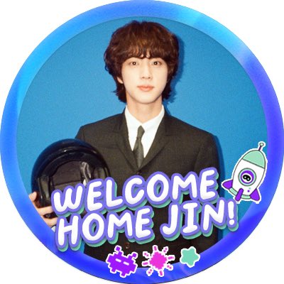 #TheReturnOfTheAstronaut 🚀🌏
Jin’s Homecoming Frame and Icon 🏠

Are you ready for landing? 🫡
Let’s all use this profile photo to welcome Jin home together! 💜

Download Icon: bit.ly/JinReturnsGDri…
Frame Link 1: bit.ly/JinReturnsTwib…
Frame Link 2: bit.ly/JinReturnsDeco…