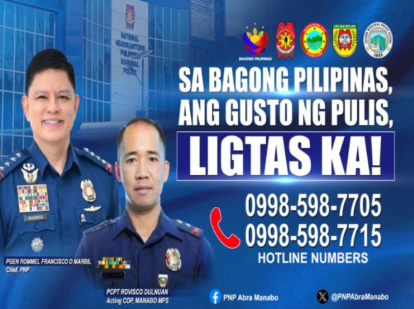 PNPAbraManabo's tweet photo. #SaBagongPilipinasAngGustongPulisLigtasKa
#MahusayMatatagAtMaaasahanNaKapulisan
#ToServeandProtect
#BagongPilipinas https://t.co/SvFre2zUt2