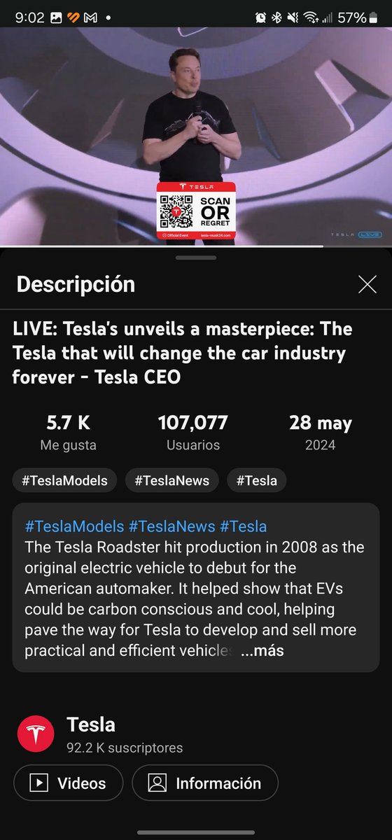 Can anyone corroborate this thing? It looks to me like a scam frome someone leaving in the basement of their mom's house.
#tesla #youtube #google <a href="/YouTube/">YouTube</a> <a href="/Tesla/">Tesla</a> <a href="/elonmusk/">Elon Musk</a> <a href="/cnntech/">CNN Tech</a> <a href="/Google/">Google</a> <a href="/LinusTech/">Linus Tech Tips</a> <a href="/MKBHD/">Marques Brownlee</a>