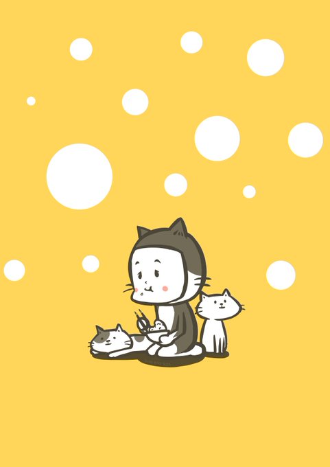 「eating sitting」 illustration images(Latest)