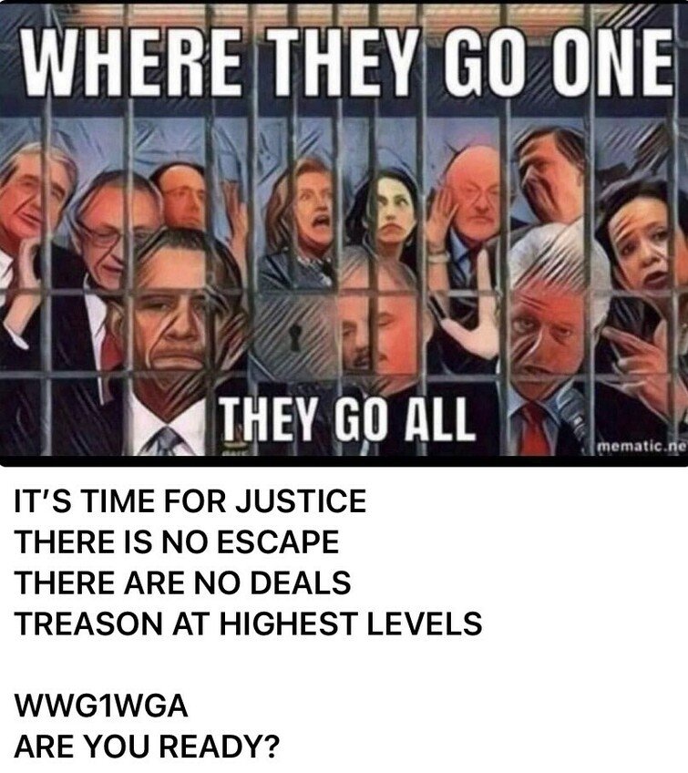 Are you ready!!!!
WWG1WGA 💫🌟💫