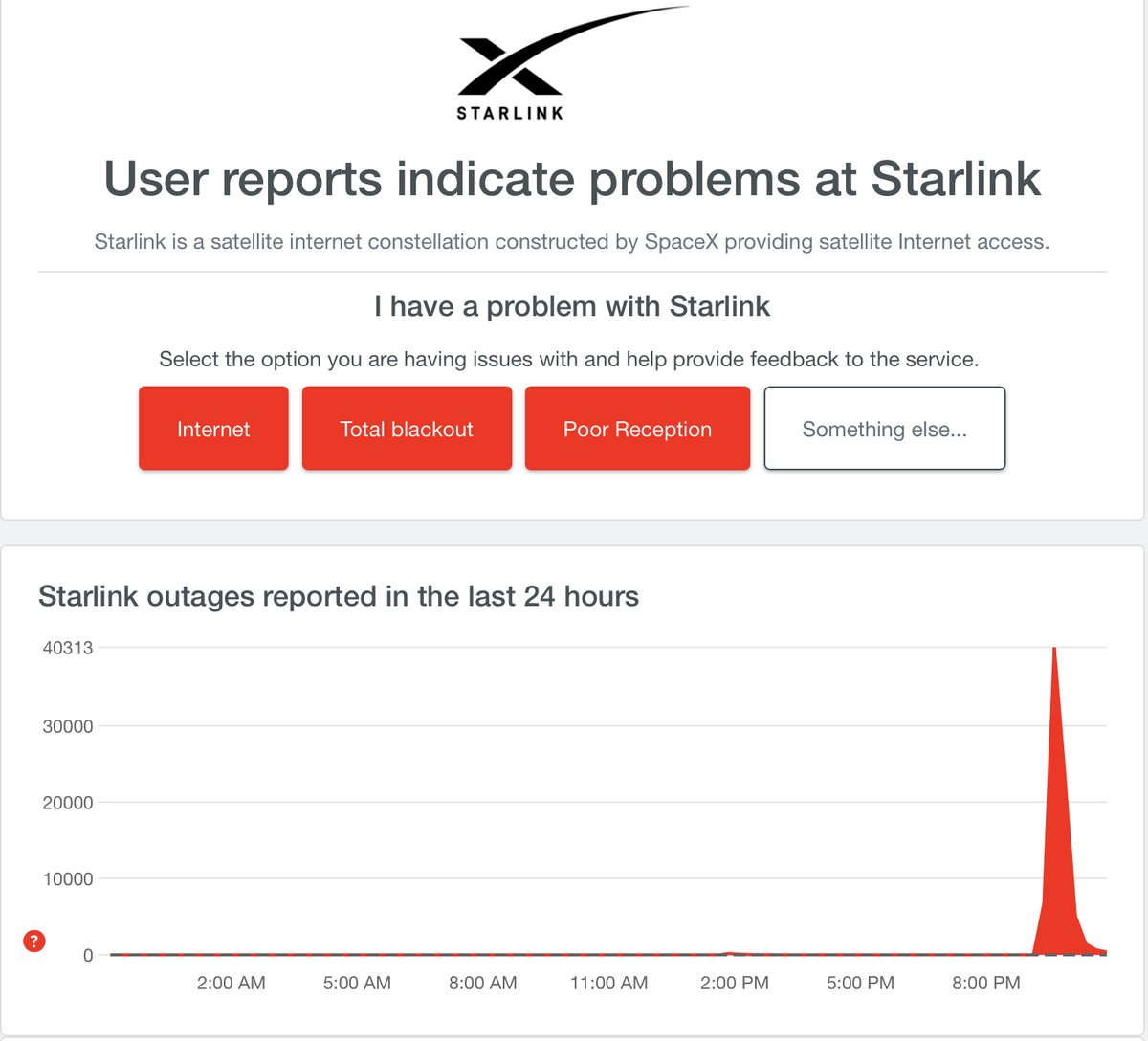 Did ‘they’ find Starlinks achilles heal?