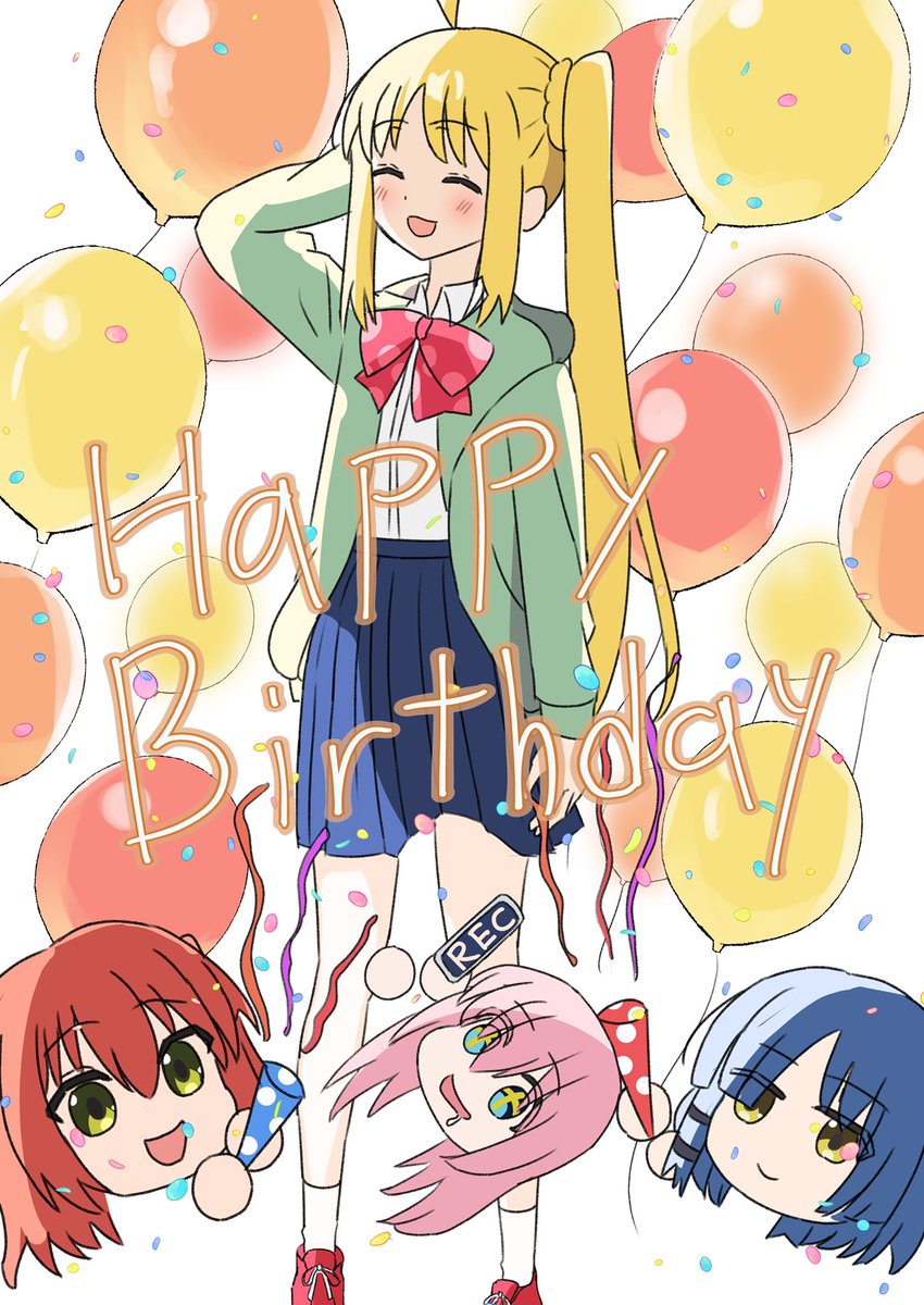 おめでとう！
#伊地知虹夏生誕祭
#ぼっち·ざ·ろっく