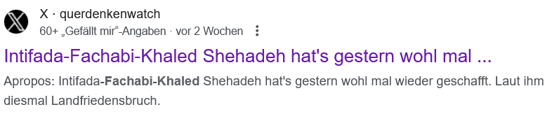 datawrangler2's tweet photo. @KristinaHinz_ @Tarek_Bae Hier eine der Quellen z.K. in leicht höherer Auflösung, dafür aber deutlich besserer Audio-Qualität.
(unabhängig der wie auch immer gearteten politischen Gesinnung, lt Querdenkenwatch: Intifada-Fachabi-Khaled Shehadeh)
#Sonnenallee #Azzam #b2805 #Festnahme
https://t.co/SHhhLCxdkr https://t.co/dfSxH82G2G