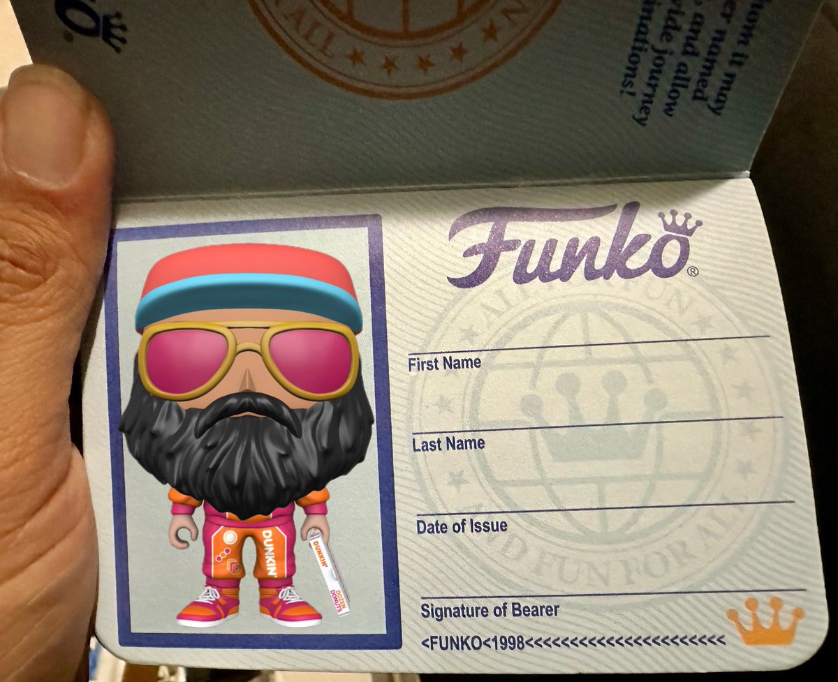 Been a busy few days.

Wanted to thank @PezSundae for his awesome giveaway!

Thank you so much for this awesome Funko passport from #C2E2 @OriginalFunko for allowing people to share #Fun far and near!

Gotta make sure to pack to for #Sdcc2024

#FunkoFuntics #Funaticsunite