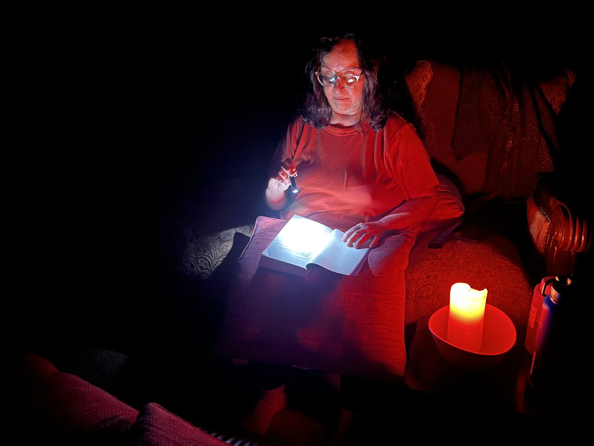 Metin Akay (@makay58) on Twitter photo Powerful storms caused power outages in the in the greater #houston area.
No power at home, we are back to basic from #metaverse (#virtualreality) to #physicalreality again
Better to continue reading a book while “nature run her own course”<a href="/UHBiomedEng/">UH Biomedical Engineering</a> <a href="/IEEEembs/">IEEE Engineering Medicine and Biology Society</a> @ieee Powerful storms caused power outages in the in the greater #houston area.
No power at home, we are back to basic from #metaverse (#virtualreality) to #physicalreality again
Better to continue reading a book while “nature run her own course”<a href="/UHBiomedEng/">UH Biomedical Engineering</a> <a href="/IEEEembs/">IEEE Engineering Medicine and Biology Society</a> @ieee