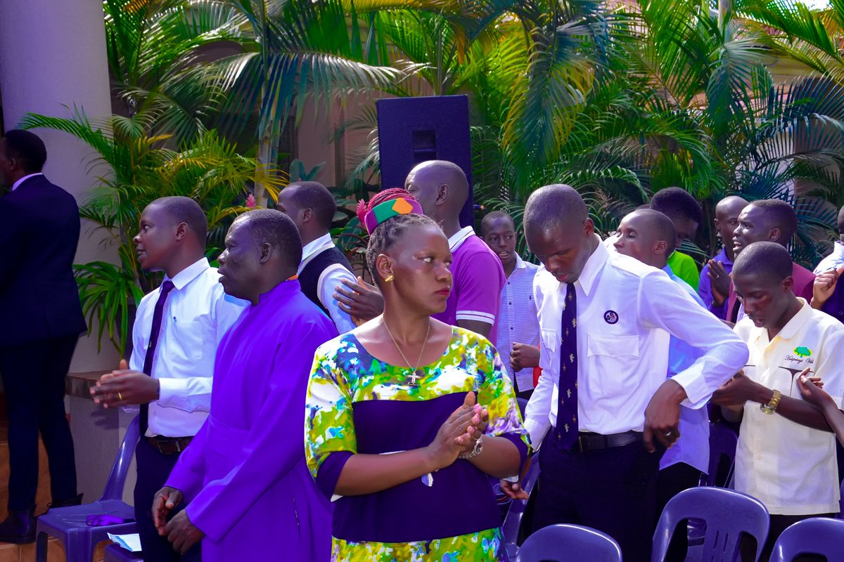 The Diocesan Youth Secretary <a href="/tefeero/">Lule Tefeero</a> introducing the youth leaders present to the Bishop. All Archdeaconaries were represented. <a href="/BishopsVoice/">Namirembe Diocese</a> <a href="/ChurchofUganda_/">Church of Uganda</a> <a href="/coufamilytv/">COU Family TV</a> <a href="/FaithMaama/">Maama Faith Luwalira Foundation (MAFLF)</a> <a href="/irc_uganda/">Inter-Religious Council of Uganda</a> <a href="/Mengo_School/">Mengo Senior School</a> @BugandaOfficial <a href="/Archbp_COU/">Archbishop Stephen Kaziimba</a> <a href="/ONESONG37717208/">East African Cathedrals Choral festival - One song</a> @
