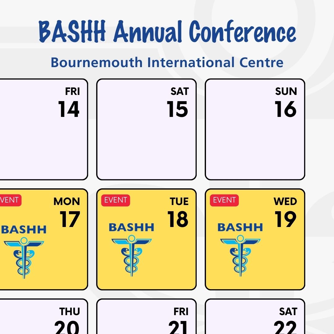 Have you registered for the BASHH Annual Conference 2024 yet? Not only will the 3 days be bursting at the seams with a wide range of sessions and networking opportunities, but it's also a great chance to top up your CPD. Book your spot ➡️ bit.ly/BASHH2024 #BASHH2024