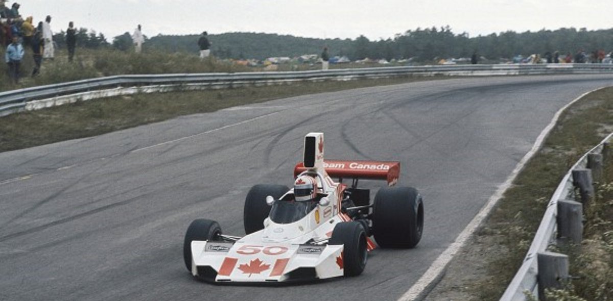 Eppie Wietzes with Brabham BT42 Cosworth V8 at the 1974 Canadian GP in Mosport Park.  🏁
© LAT Photographic 📸