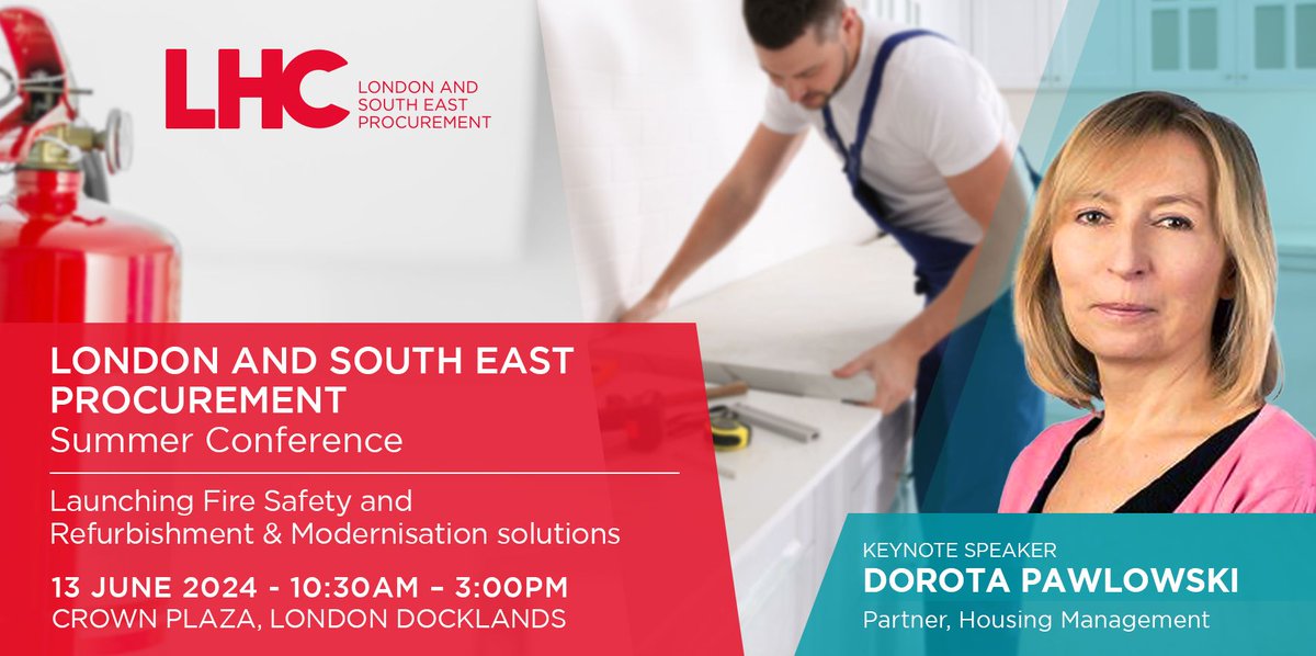 🌟Join us at our Summer Conference on June 13th for a panel discussion on "Better Prepare Than Despair." Topics include disrepair claims, property refurbishment, common threats, and more! 🎤 Learn more:  lse.lhcprocure.org.uk/news/events/lh…  #Conference #Refurbishment #Property