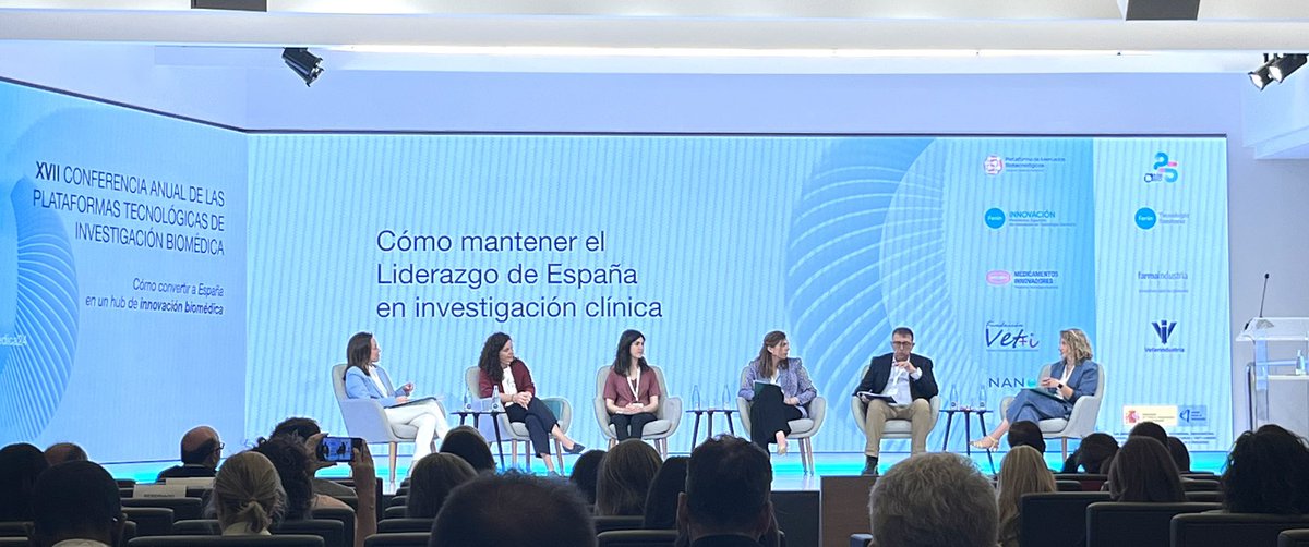 En #InvestigaciónBiomédica24, @LopezbravoBr1 de @MSDEspana “Hemos conseguido ser la vanguardia de los EECC en Europa, ahora hemos de trabajar para posicionar a Europa como líder en Investigación Clínica y desarrollo de nuevos fármacos

@VHIR_ @VHIO @vallhebron @Farmaindustria