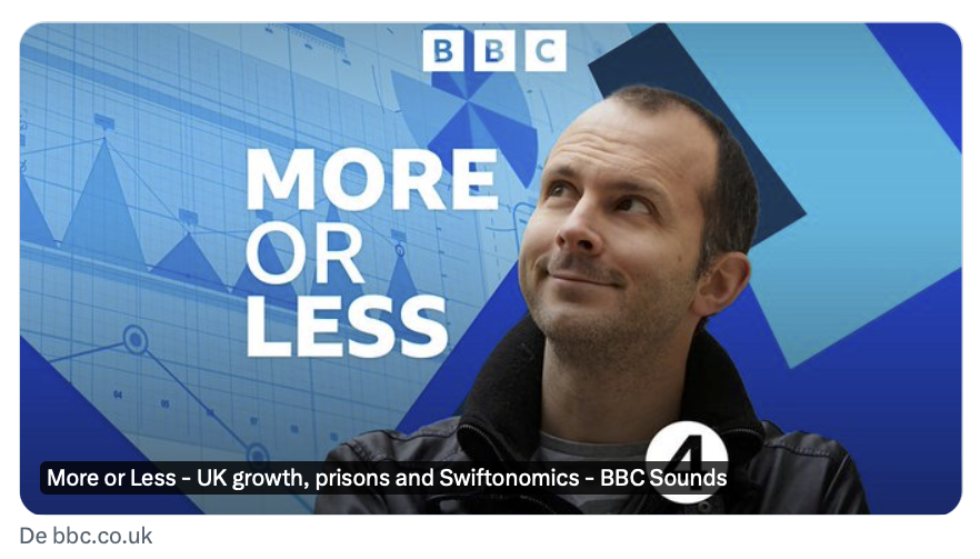 Tories trumpeting that their Brexit Britain has higher growth than US, France, Italy etc Turns out that's only true if you skew a very narrow reading for a couple of months. Over a whole year, UK growth was much lower than 👆 👏@BBCMoreOrLess for debunking the figures👇