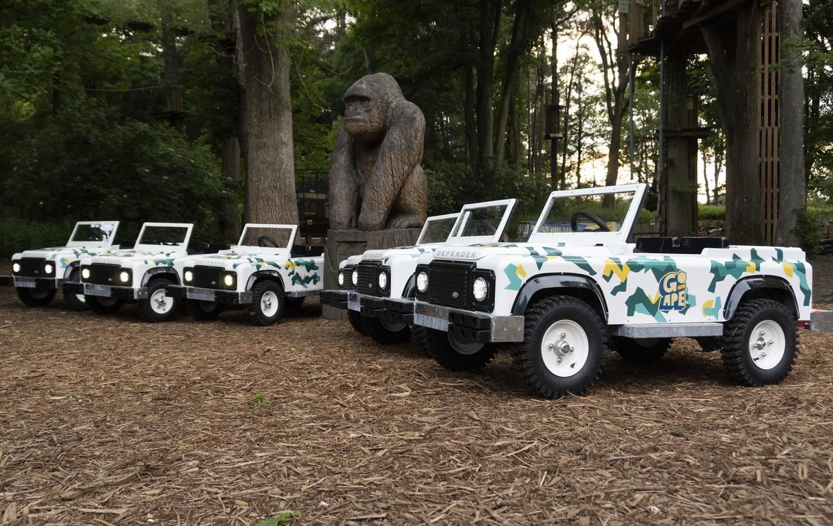 WOW - FREE extra lap for @GoCVcard members 🚙 Budding rally drivers can take to four wheels @coombeabbeypark and drive a Mini Land Rover around a new track at Go Ape Coventry Show your #GoCV card when booking - four laps for the price of three! More orlo.uk/9SNOp