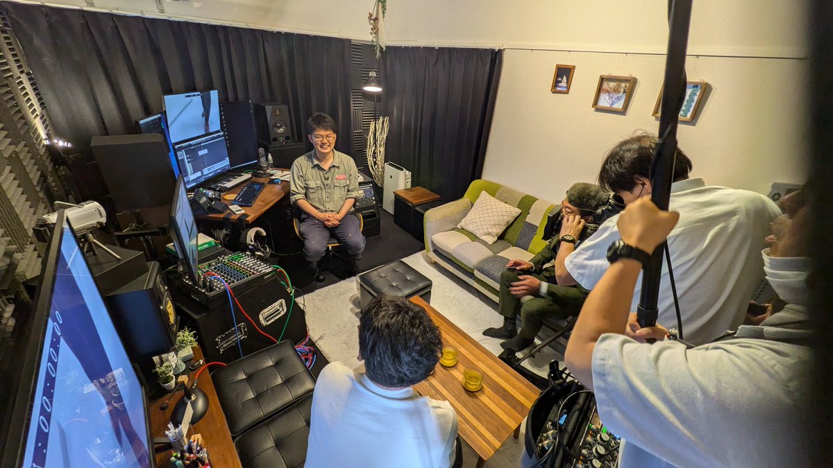 ie_codama's tweet image. 【放送情報】 #サンテレビ 様🌞
『NEWS×情報 キャッチ＋』5月29日(水)17:05〜18:00 にて  #バイノーラルマイク や橋本航介アナの #フォーリー 体験について取り上げていただいます。
弊社からは澤井@Sawa_Foley 深澤 @Fukazawa_codama が出演＠ぜひよろしくお願いします！
sun-tv.co.jp/program/catch_…