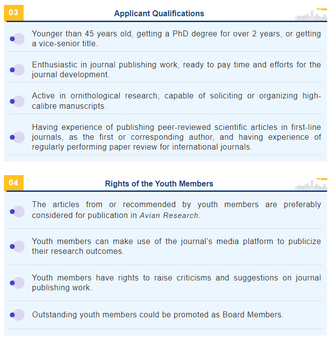 Yali_Si's tweet photo. 📢📢 #Avian Research is recruiting youth editorial board members worldwide! Application deadline: 30 June 2024. Please spread the word!! @avianres https://t.co/NFvTs1dbkG