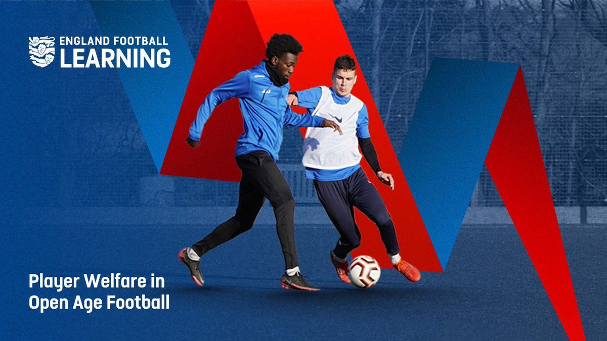 The FREE England Football Player Welfare course is a MUST for all involved with players aged 16+ in open age teams. It also requires renewal every two years! To learn more about the online Player Welfare course or enrol today 👇 buff.ly/3sF6I5n