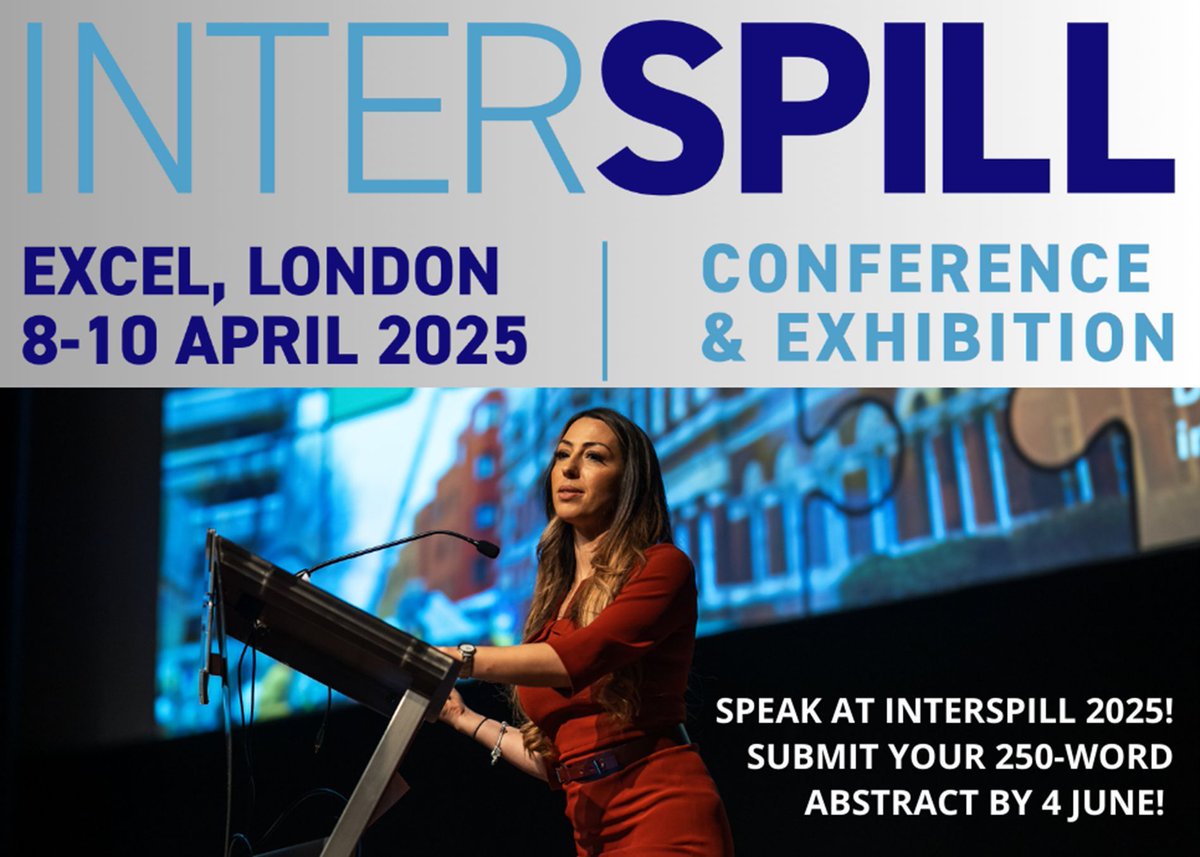 Don’t miss the opportunity to speak at Interspill 2025. Submit your 250-word talk abstract by next Tuesday 4 June❗️
 
We want the very best content at Interspill 2025; cutting-edge, forward-thinking industry ideas and innovations.
 
Visit: interspill.org/2025/conferenc…

#Interspill