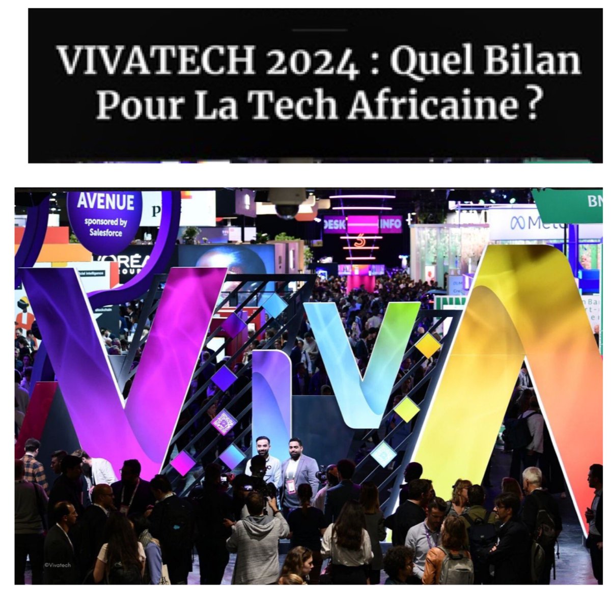 Le salon VIVA TECHNOLOGY a refermé ses portes sur une édition consacrée à l’intelligence artificielle (IA), où l’Afrique était faiblement représentée. Voici ce qu’il faut retenir de cette 8e édition
@Club_Efficience 
Lire : forbesafrique.com/vivatech-2024-…