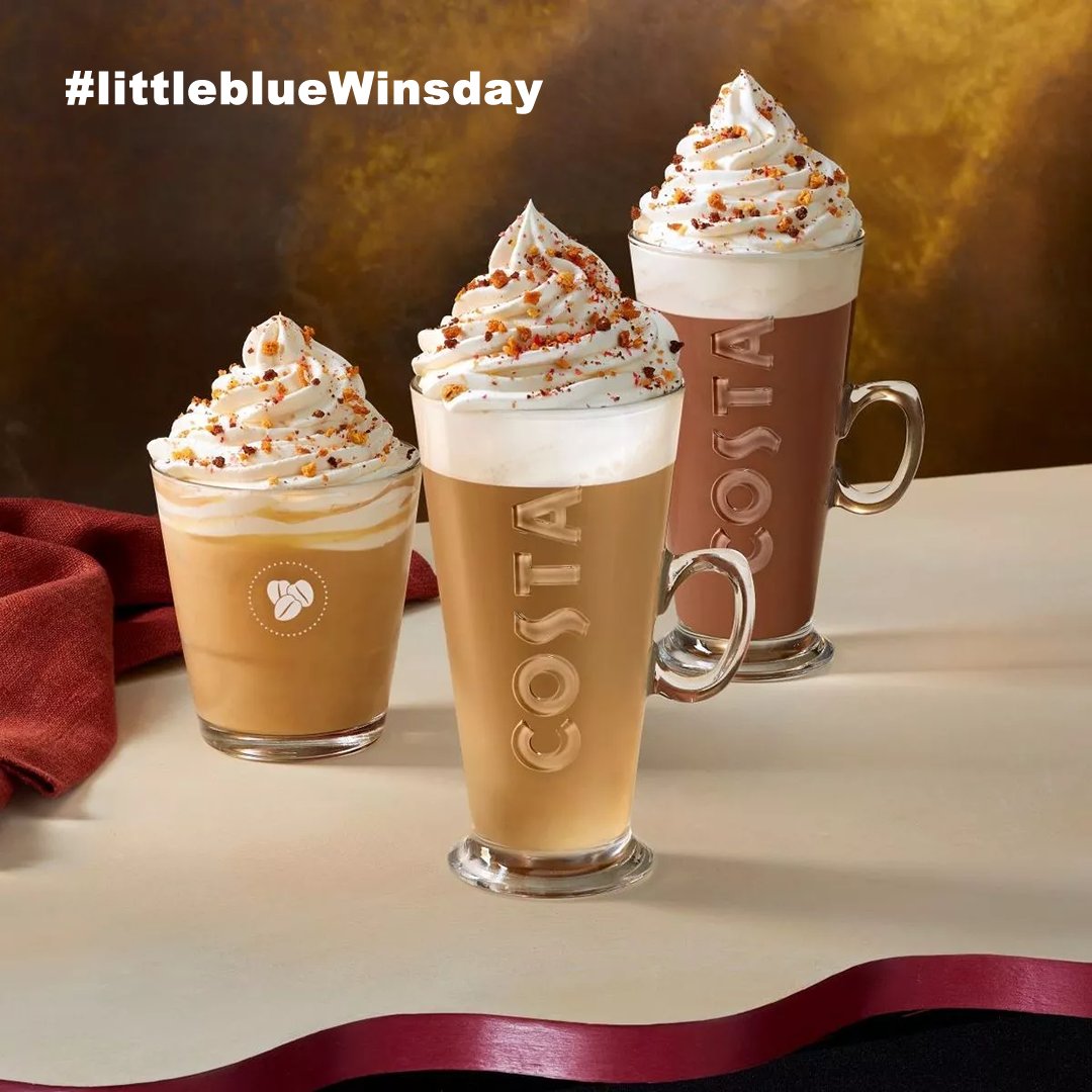 It's another #littleBlueWinsday! WIN a £20 #CostaCoffee voucher ☕️🍪 To enter, simply: 1) Follow @littlebluedeals on X 2) Like AND Share this post That's it! 😍 #Winner announced this Friday @ 2pm! Good luck! 🤞 #win #freebie #free #prize #prizedraw