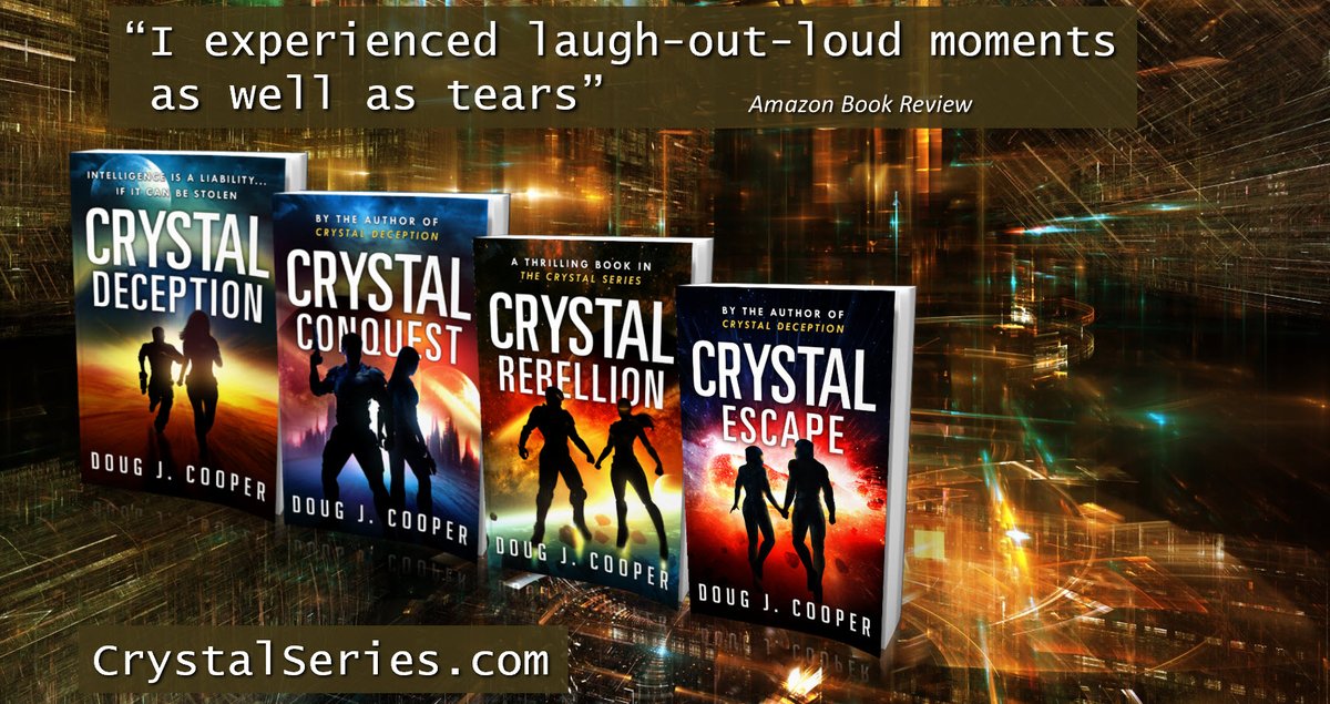 They called their interrogation strategy “bad cop, brutal cop.” The Crystal Series – sci-fi thrill rides Start with first book CRYSTAL DECEPTION Series info: CrystalSeries.com Buy link: amazon.com/default/e/B00F… #kindleunlimited #scifi