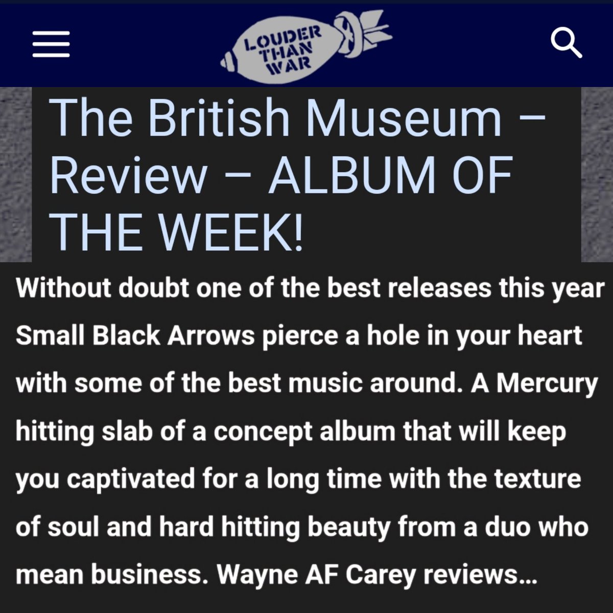 Amazing review from <a href="/louderthanwar/">Louder Than War</a> 👇 - so hopefully a good night tomorrow playing the vinyl. All welcome. <a href="/onecolfer/">T MON€Y</a> <a href="/GuyHodgkiss/">Guy Hodgkiss-Cook 🦡</a> <a href="/nevcottee/">Nev Cottee</a> <a href="/albellisimo/">The General</a>